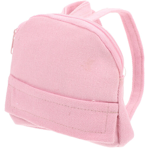 Doll Backpack Mini Skolväska För 18 Dockor