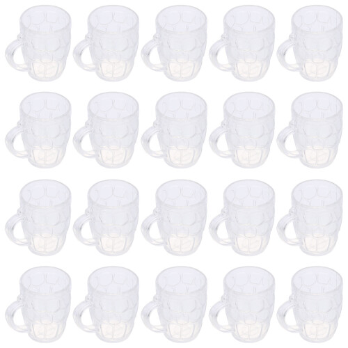 Mini Muggar, 20 Delar, Plastmuggar För Diy Hantverk 2