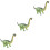 3St Simulation Dinosaurie Modell Vinyl Figur Utbildningsmodell 7
