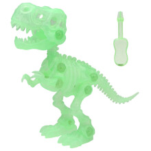 1 Set I Mörkret Dinosaurie Skelett DIY Leksak För Barn