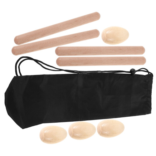 1 Set Rhythmsticks Och Äggskakar För Barn - Perkussionsinstrument