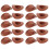 20Pcs Miniatyr Plast Cowboyhatt Dockhätt För Dockkläder 1