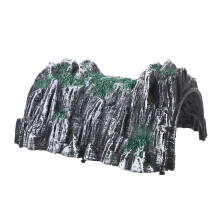 4Pcs Simulation Rockery Tåg Hög Tunnel Miniatyr Järnväg Scen Tillbehör