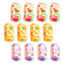 12Pcs Tecknade Frukter Tryckta Suvenirminnen För Skolelever