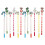 12Pcs Pennor Musiknotation Form, Skolpennor För Barn Studenter 10