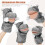 Animal Handpuppet Plush Berättelsepuppet För Klassrum 7