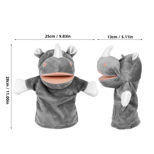 Animal Handpuppet Plush Berättelsepuppet För Klassrum 1