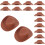 20Pcs Miniatyr Plast Cowboyhatt Dockhätt För Dockkläder 7