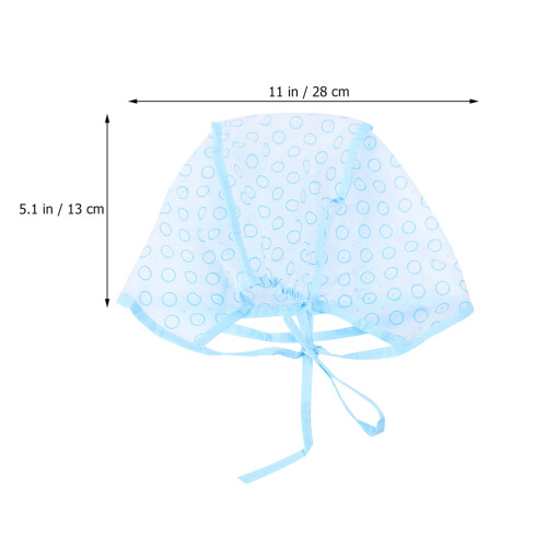 12 St Hatthätta För Hårfärgning Med Shawl 2