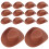20Pcs Miniatyr Plast Cowboyhatt Dockhätt För Dockkläder 4