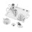 1 Set Minihus Teeservice Fin Mini Tekanna Mini Smycke 7