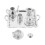 1 Set Minihus Teeservice Fin Mini Tekanna Mini Smycke 6