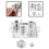 1 Set Minihus Teeservice Fin Mini Tekanna Mini Smycke 5