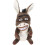 Donkey Handpuppet Plush Djurlek Berättelse Leksak 3