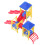 4 Set Mini Leikplatsmodell Miniatyr Sandbord 1