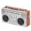 Mini Radio Modell I Vintage-stil, Simulerad Radioskulptur 6