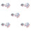 5 Set Matte Leksaker Tals Kub Kort För Matematikträning 4
