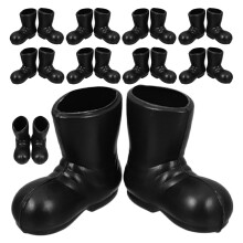 20Pcs Mini Julskor För Dockskåp Modell