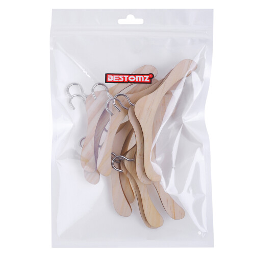 10Pcs 1/3 Bjd Dockaccessoar Klädgalge
