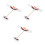 3Pcs Skumplast Flygplan Byggset Med Gummibanddrift För Barn 4