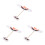 3Pcs Skumplast Flygplan Byggset Med Gummibanddrift För Barn 8
