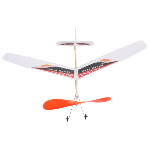 3Pcs Skumplast Flygplan Byggset Med Gummibanddrift För Barn 2
