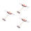 3Pcs Skumplast Flygplan Byggset Med Gummibanddrift För Barn 7