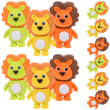24Pcs Multi-Funktionssuddgummin För Barn Skolmaterial