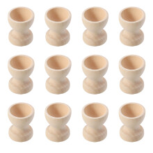 12Pcs Påskäggshållare Diy Äggbrickor Muggformade Ägghållare