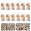 12Pcs Påskäggshållare Diy Äggbrickor Muggformade Ägghållare 5