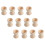 12Pcs Påskäggshållare Diy Äggbrickor Muggformade Ägghållare 8
