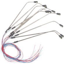 10Pcs 1/150 Modell Gatlampor Med Enkel ( Ljus)