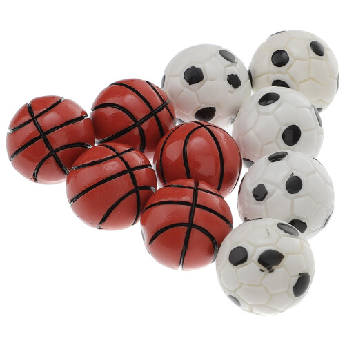 10Pcs Sport Fotboll Basketboll Set
