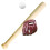 1 Set Mini Baseballhandske Käppa För 3