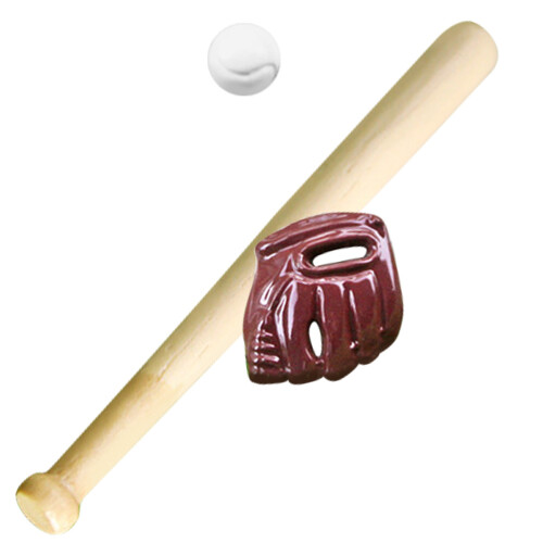 1 Set Mini Baseballhandske Käppa För 2