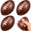 3Pcs Mini Bollar Stressbollar För Barnkalas Rugby 1