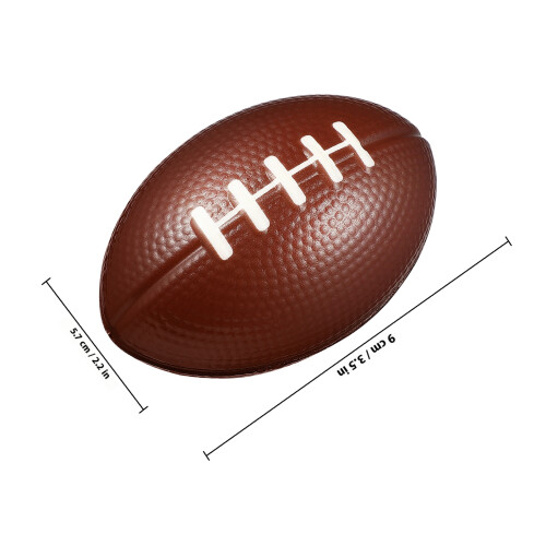 3Pcs Mini Bollar Stressbollar För Barnkalas Rugby 1