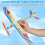 5Pcs Diy Flygplan Leksaker Glidflygplan Utbildande 7