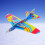 12Pcs Montering Glidflygplan Luftfartyg Lekek 6
