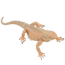 Bearded Dragon Figurin Realistisk Plast Reptil Utbildningsändamål