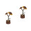 2 Set 3D Träblomma - Byggbar Bonsai För Skrivbord 5