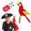 1 Set Piratdräkt Plush På Axel 8