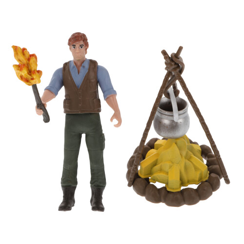 5 Set Statiska Picnic Landskapsfigurer Mini Människomodeller 1
