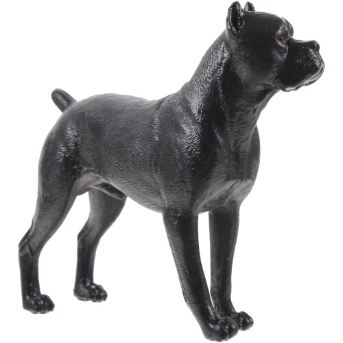 Realistisk Simuleringshund Figur Mini Djurföremål För Barnlek