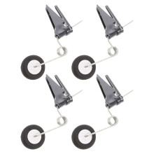 4Pcs Landing: Svanshjul För Modellflyg DIY Projekt