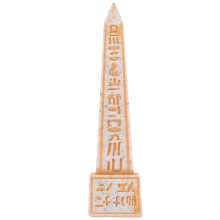 Egyptisk Obelisk Samlarfigur Forntida Egypt Arkitekturstaty