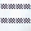24Pcs 14x21Cm Och Vita Polyester Rutsignaler Handtag 4