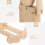 3Pcs Trämannekäng: Robotfigur DIY Konstmodell För Barnmålning 8
