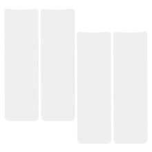 4Pcs Hårhighlightingbräda: Transparent Balayageverktyg För Färg