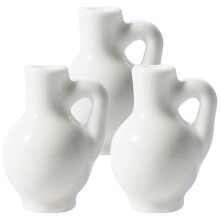 3Pcs Mini Keramikvaser För Blommor